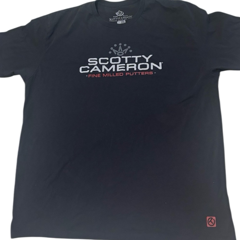 SCOTTY CAMERON GALLERY Circle T Fine Milled Putters Black Tee Shirt XXL Crown